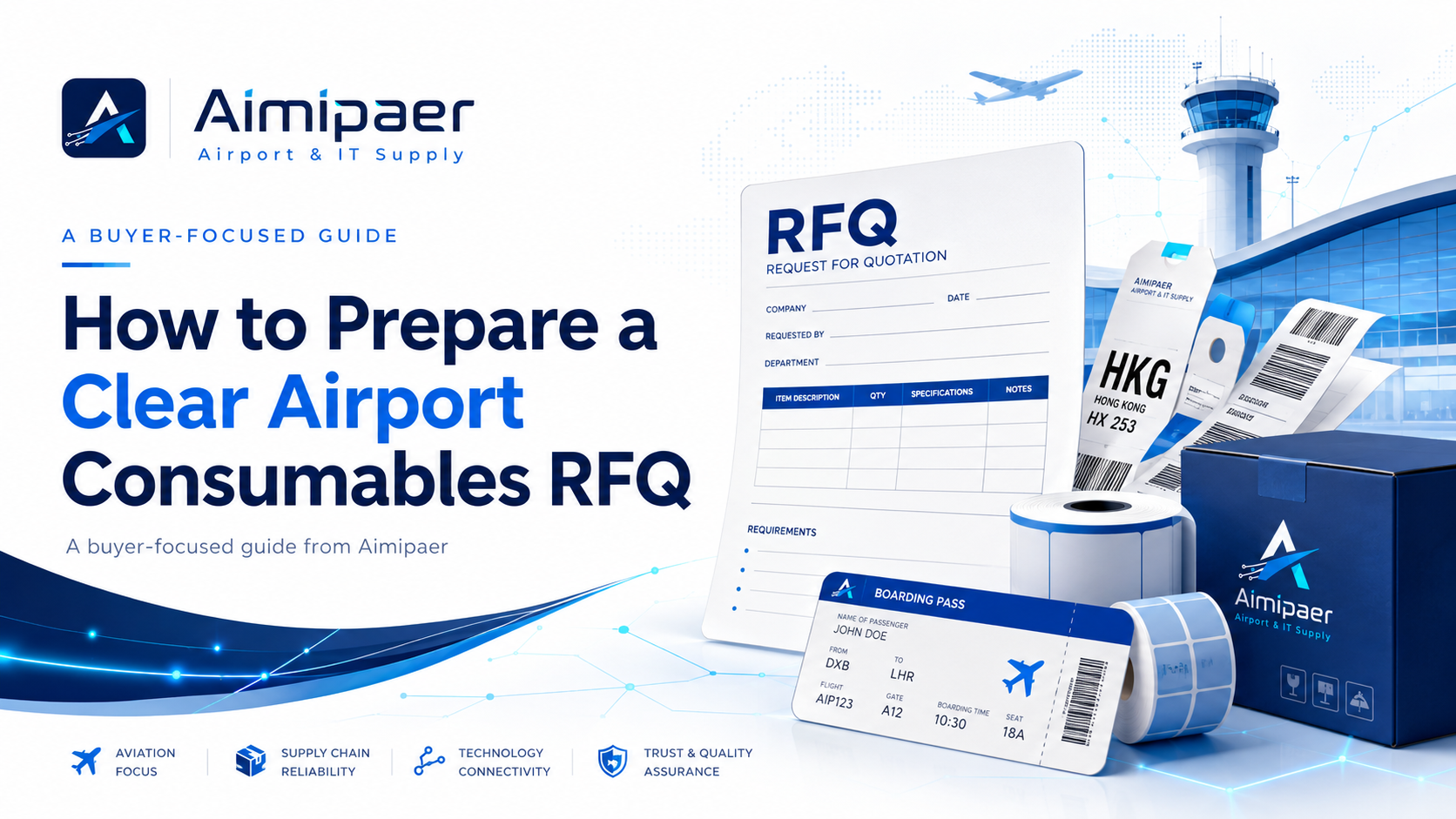 Airport consumables RFQ story cover