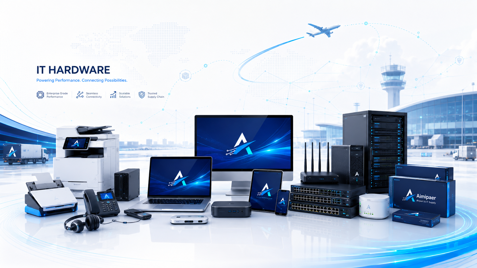 IT hardware supply visual