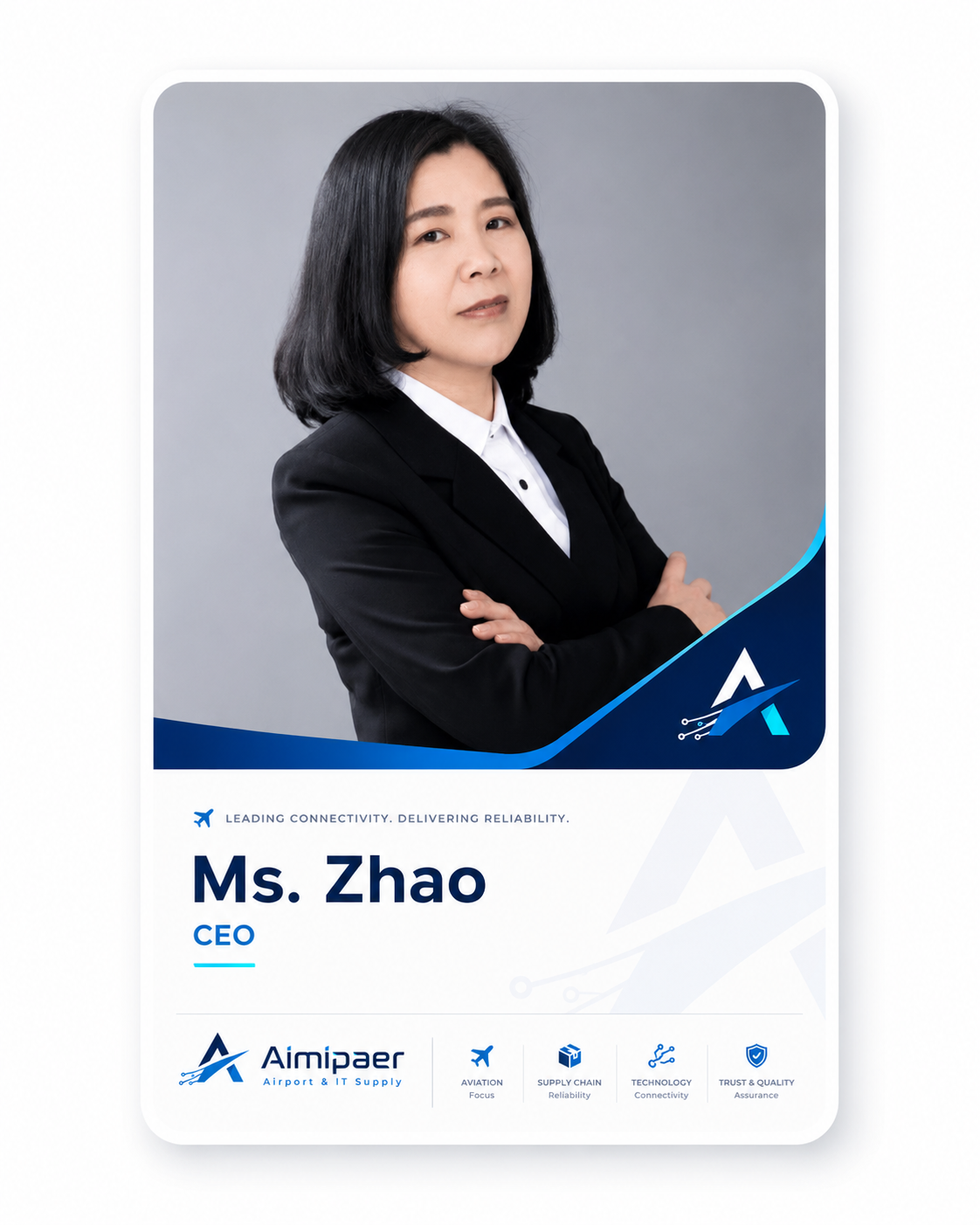 Ms. Zhao, CEO at Aimipaer